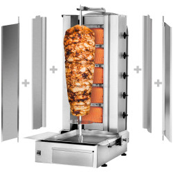 Аппарат для шаурмы газовый GGM Gastro DUK5-SB-N (Inox)