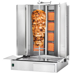 Аппарат для шаурмы газовый GGM Gastro DUVK4+4-N (Inox) Thumb