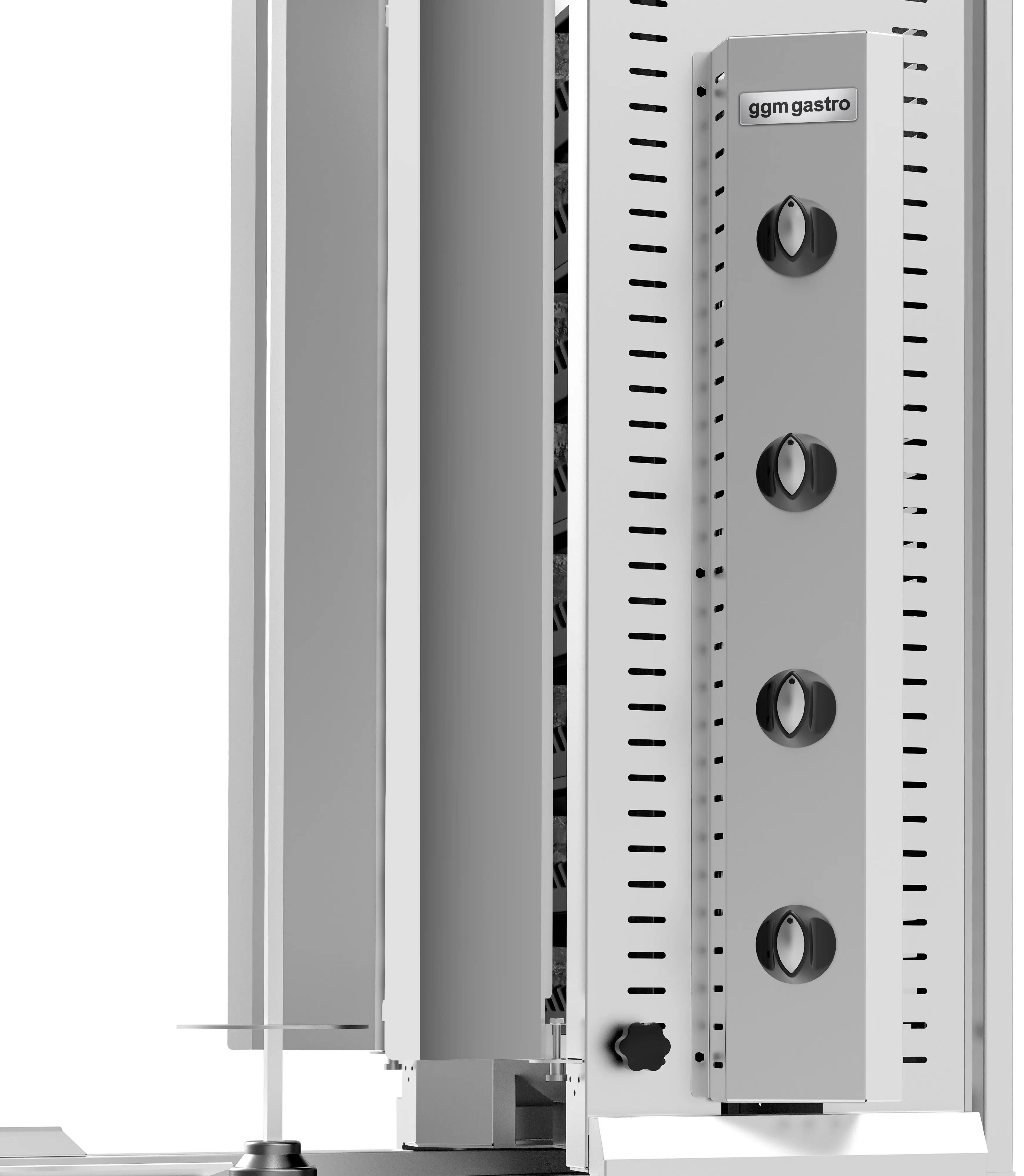 Аппарат для шаурмы газовый GGM Gastro GLDGB (Inox) - 6