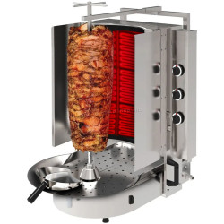 Аппарат для шаурмы газовый GGM Gastro Robax DUI6R (Inox)