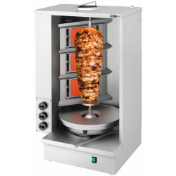 Аппарат для шаурмы газовый GGM Gastro SGAT3 (Inox)