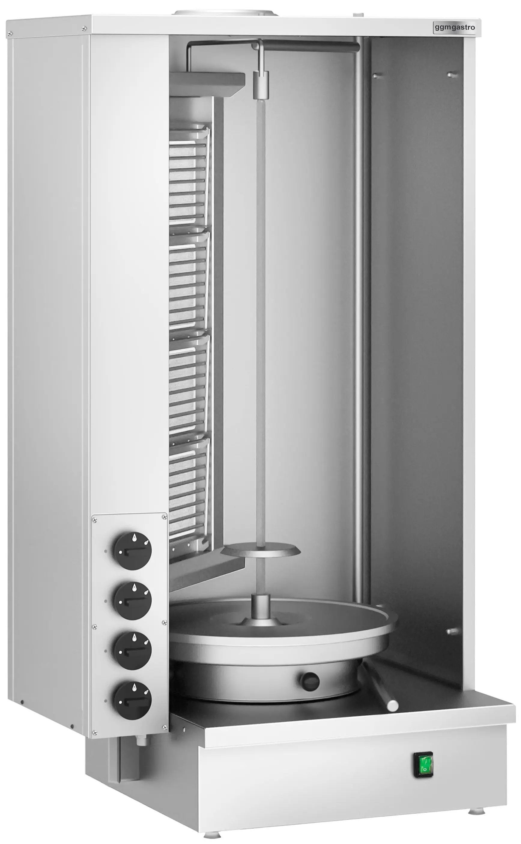 Аппарат для шаурмы газовый GGM Gastro SGAT4 (Inox) - 5