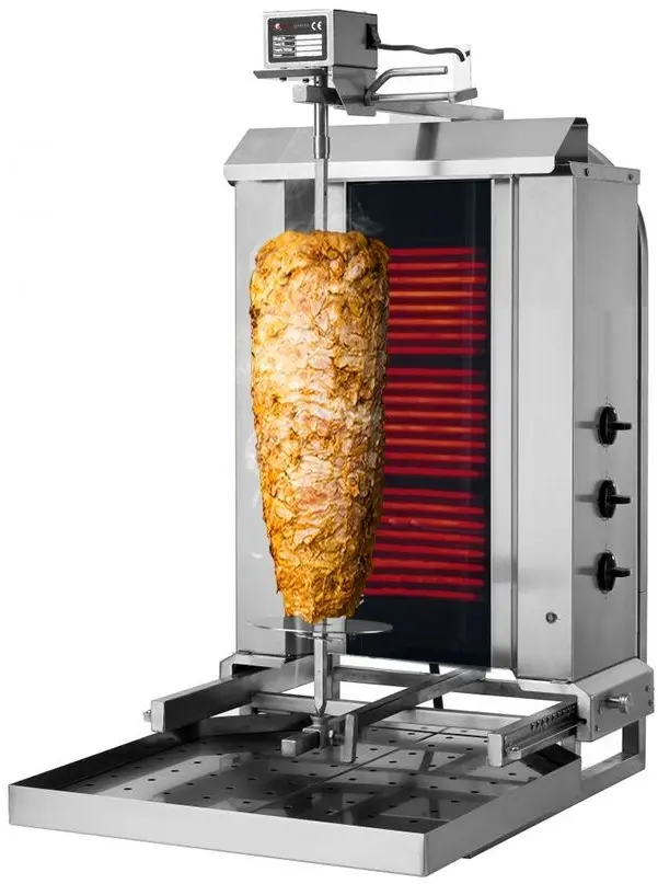 Аппарат для шаурмы GGM Gastro DOBKE3-N (Inox) - 2