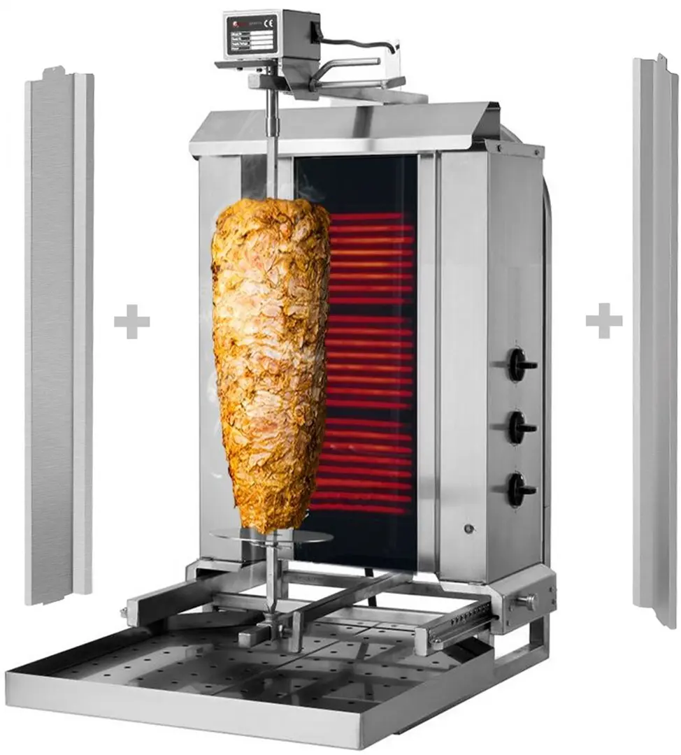 Аппарат для шаурмы GGM Gastro DOBKE3-N (Inox)