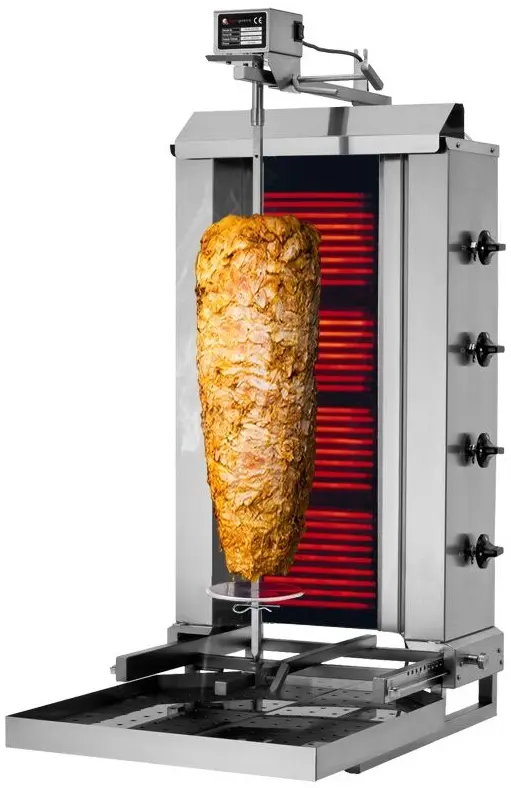 Аппарат для шаурмы GGM Gastro DOBKE4-N (Inox) - 2