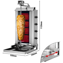 Аппарат для шаурмы GGM Gastro DOBKE4-N (Inox) Thumb