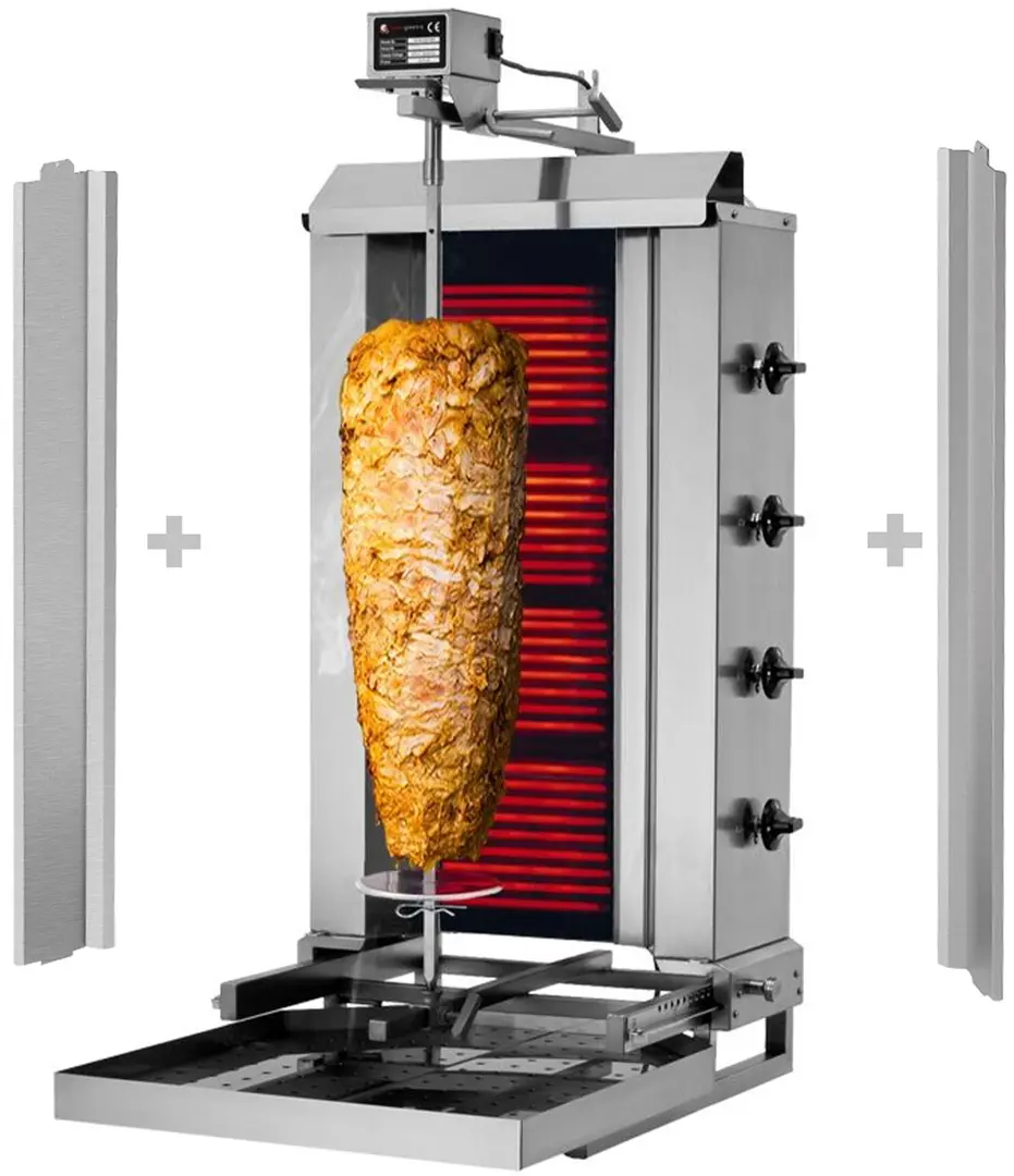 Аппарат для шаурмы GGM Gastro DOBKE4-N (Inox)