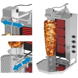 Аппарат для шаурмы GGM Gastro DOKE3-N (Inox) Thumb