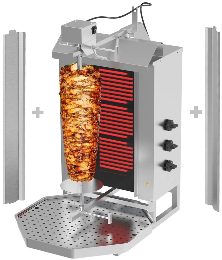 Аппарат для шаурмы GGM Gastro DOKE3-N (Inox)