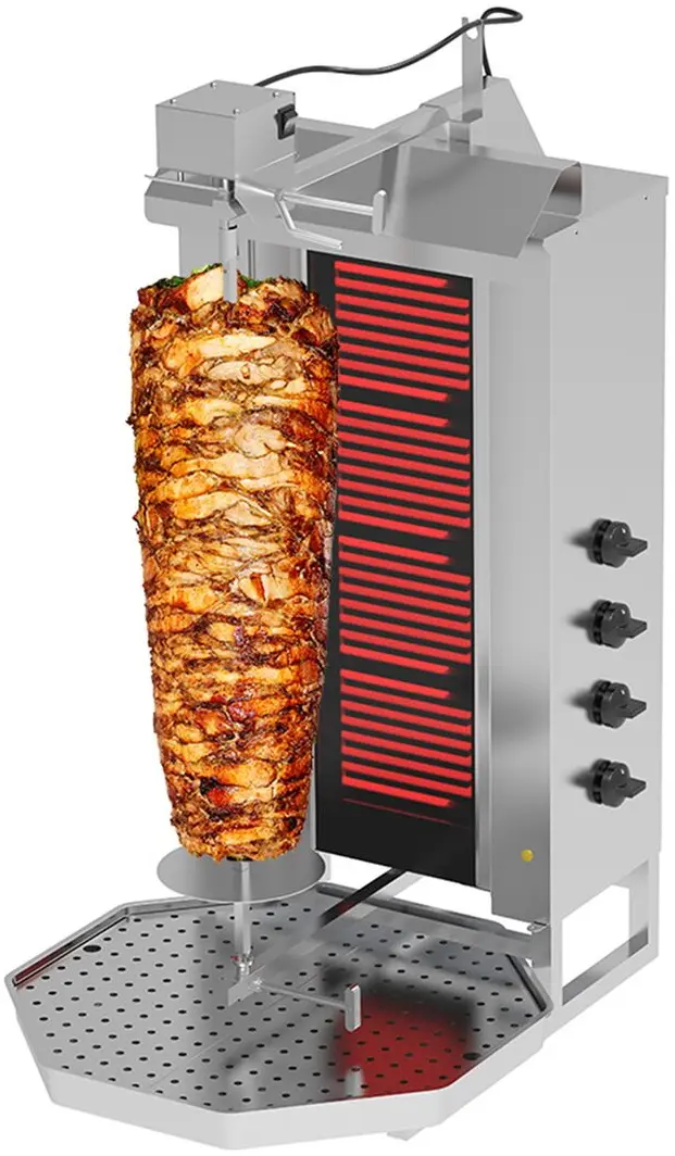 Аппарат для шаурмы GGM Gastro DOKE4-N (Inox) - 2