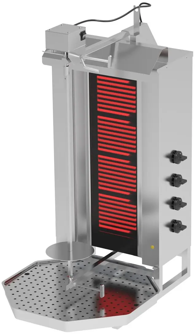 Аппарат для шаурмы GGM Gastro DOKE4-N (Inox) - 3