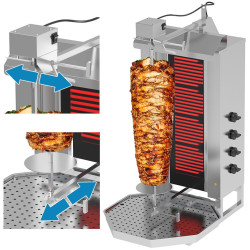 Аппарат для шаурмы GGM Gastro DOKE4-N (Inox) Thumb