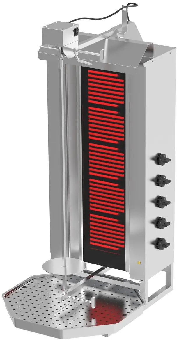 Аппарат для шаурмы GGM Gastro DOKE5-N (Inox) - 2