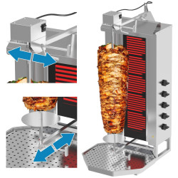 Аппарат для шаурмы GGM Gastro DOKE5-N (Inox) Thumb