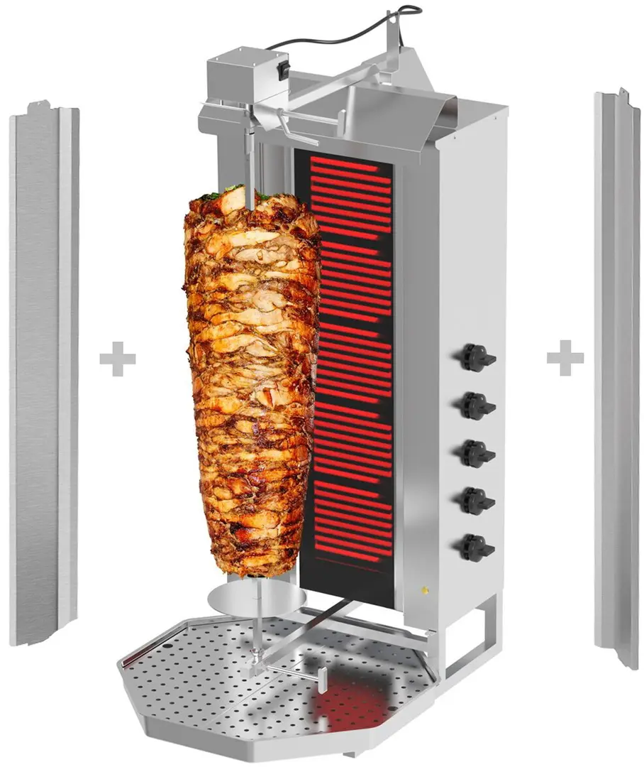 Аппарат для шаурмы GGM Gastro DOKE5-N (Inox)