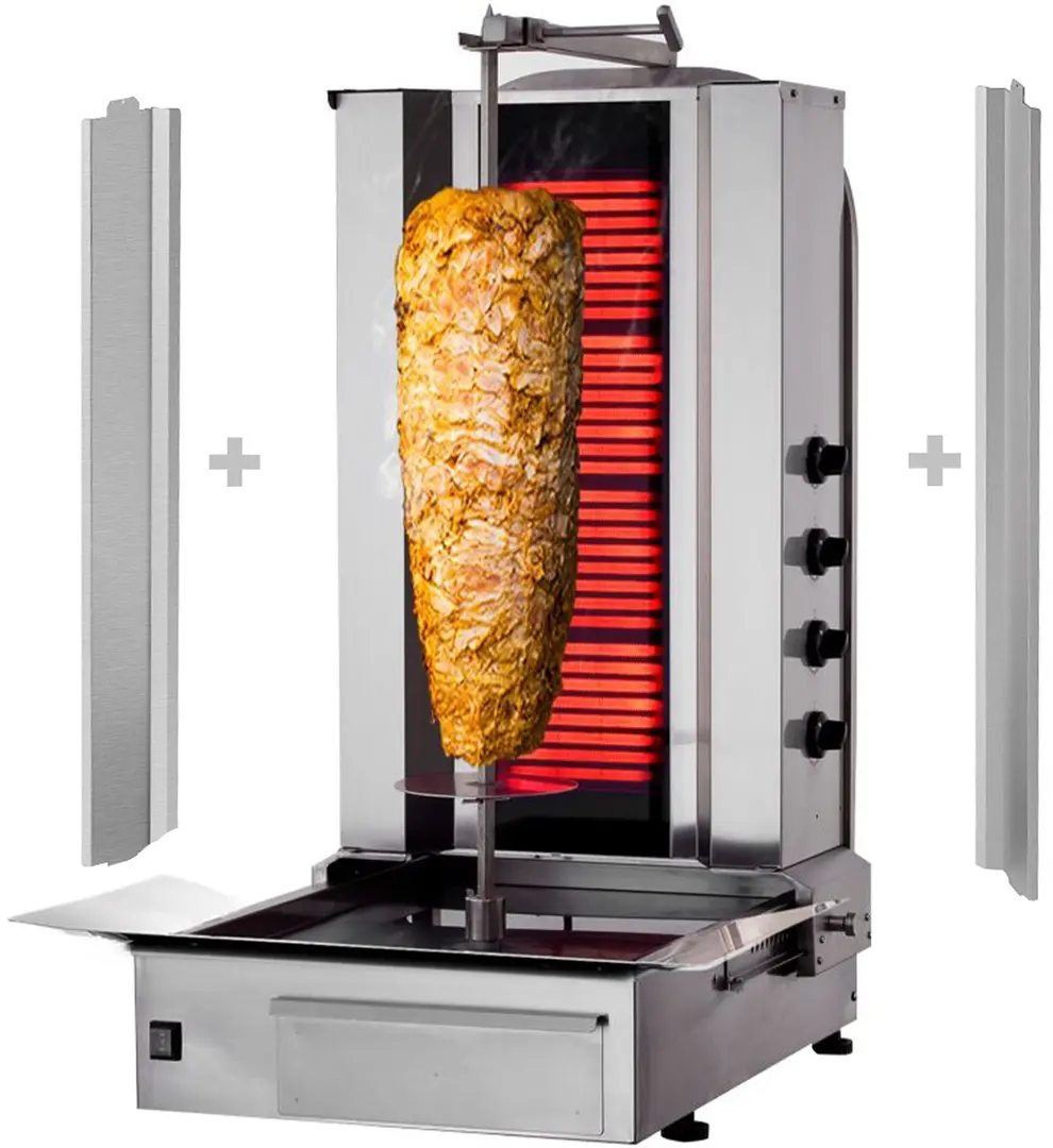 Аппарат для шаурмы GGM Gastro DUKE4-N (Inox)