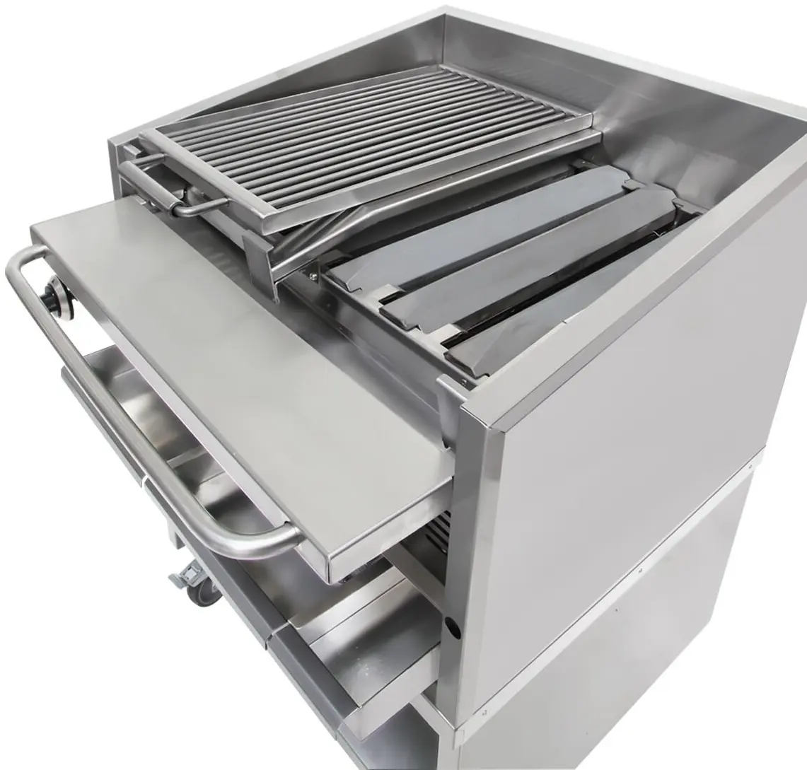 Газовый чарбройлер GGM Gastro HSOE1 (Inox) - 2