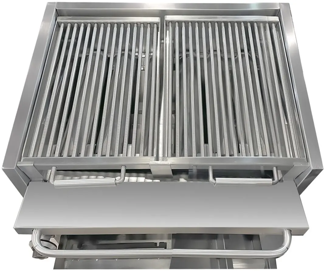 Газовый чарбройлер GGM Gastro HSOE1 (Inox) - 3
