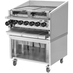 Газовый чарбройлер GGM Gastro HSOE1 (Inox)
