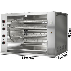 Газовый гриль для кур GGM Gastro ERHM848 (Inox) Thumb
