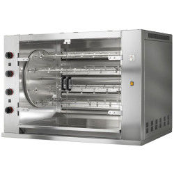 Газовый гриль для кур GGM Gastro ERHM848 (Inox)
