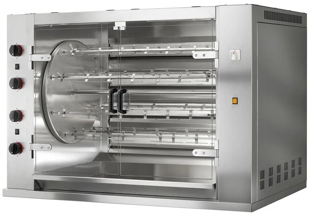 Газовый гриль для кур GGM Gastro ERHM848 (Inox)