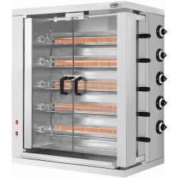 Газовый гриль для кур GGM Gastro GHGE30 (Inox)