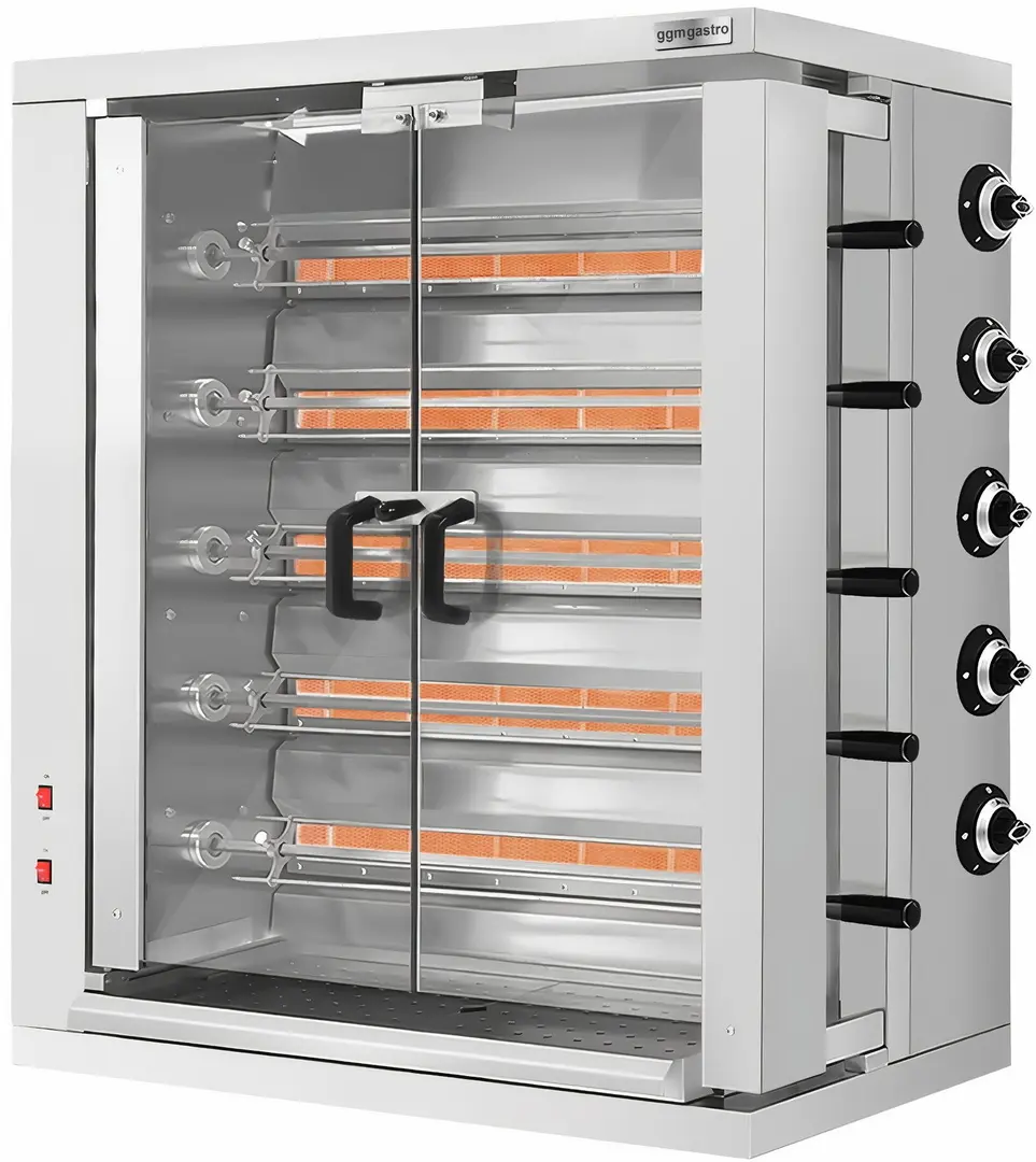 Газовый гриль для кур GGM Gastro GHGE30 (Inox)
