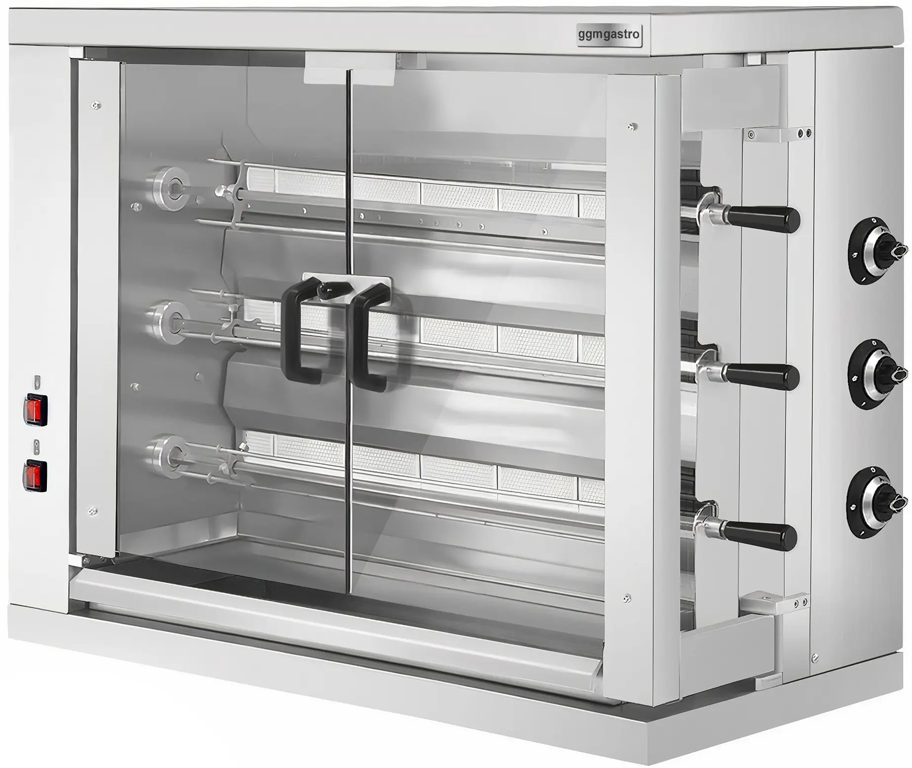 Газовый гриль для кур GGM Gastro GHGE38 (Inox) - 2