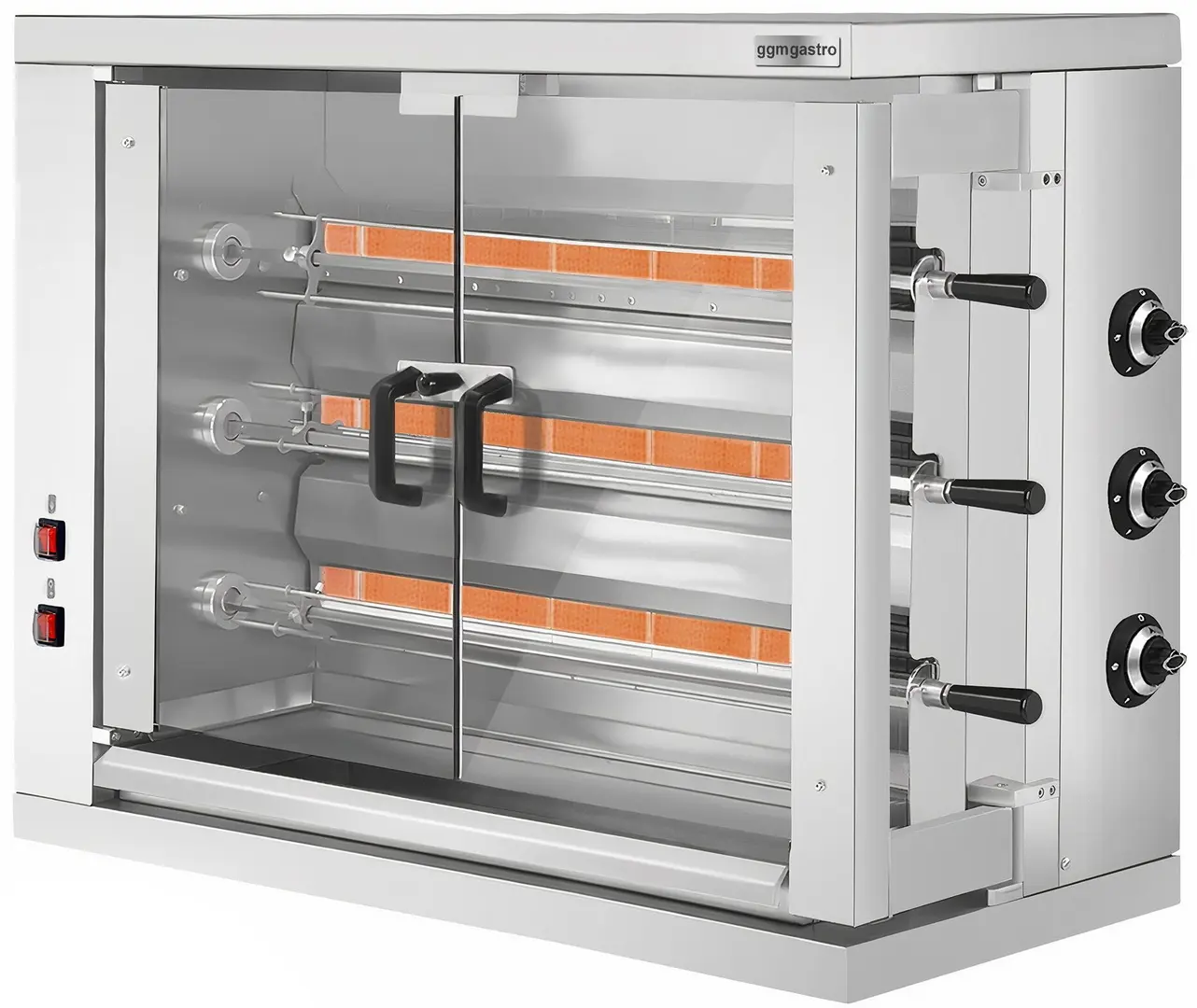 Газовый гриль для кур GGM Gastro GHGE38 (Inox)