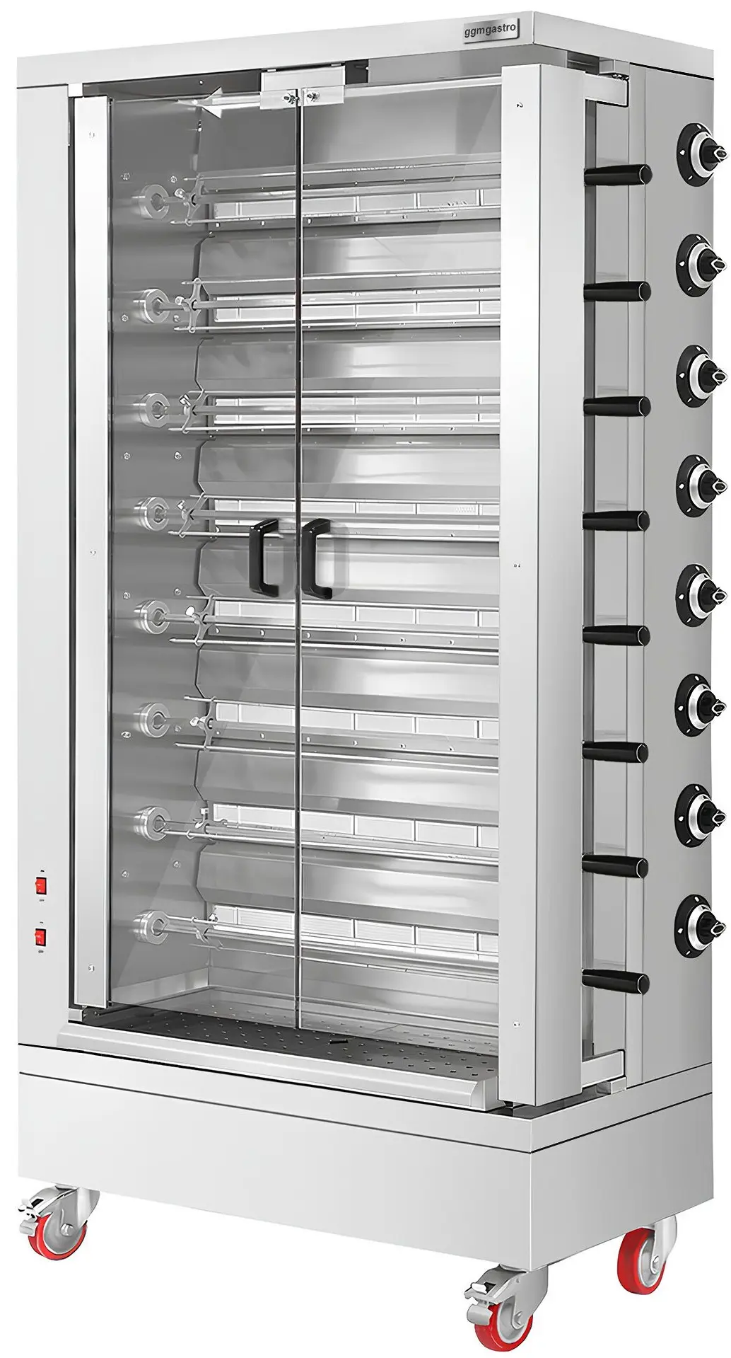 Газовый гриль для кур GGM Gastro GHGE48 (Inox) - 2