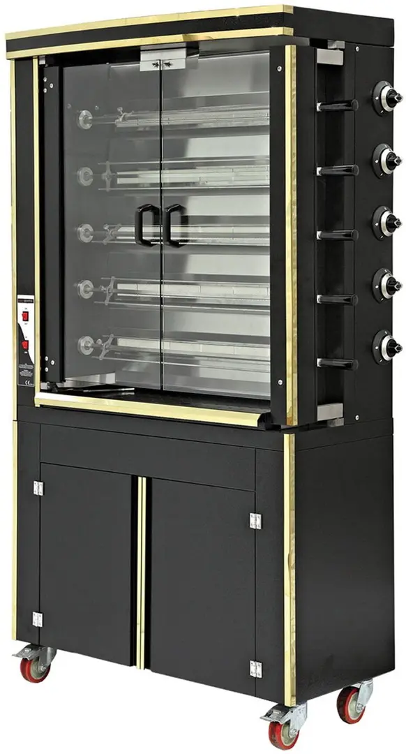 Газовый гриль для кур GGM Gastro GHGE530 (Black)