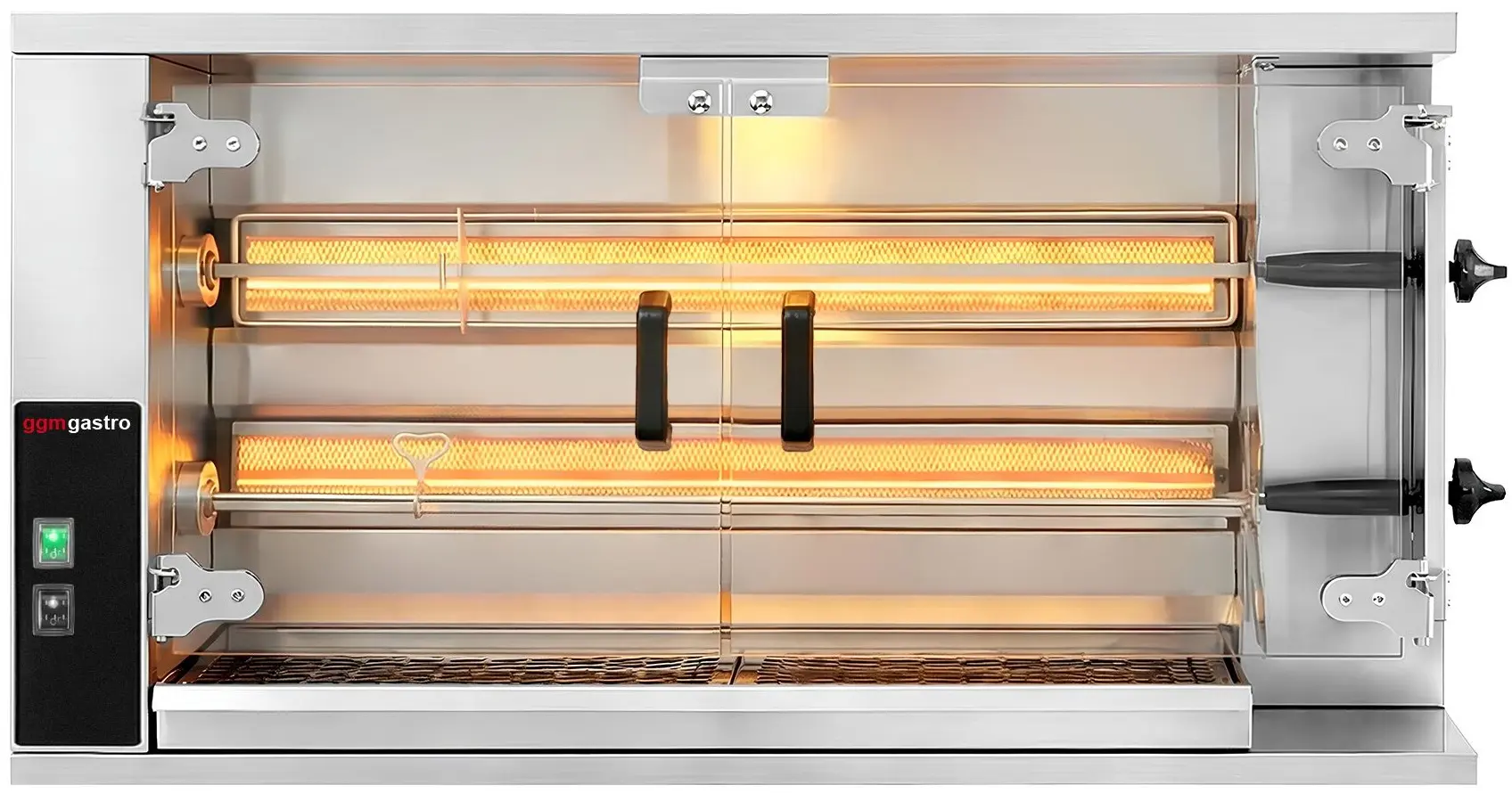 Газовый гриль для кур GGM Gastro GHGK210 (Inox) - 2