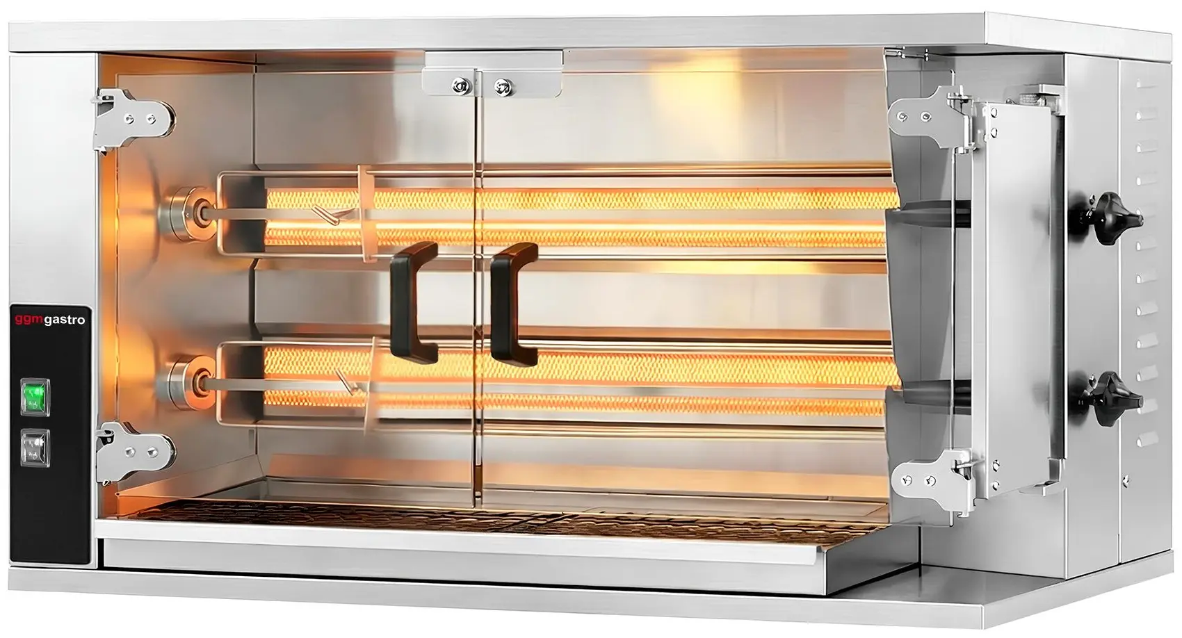 Газовый гриль для кур GGM Gastro GHGK210 (Inox) - 3
