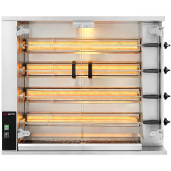 Газовый гриль для кур GGM Gastro GHGK420 (Inox) Thumb