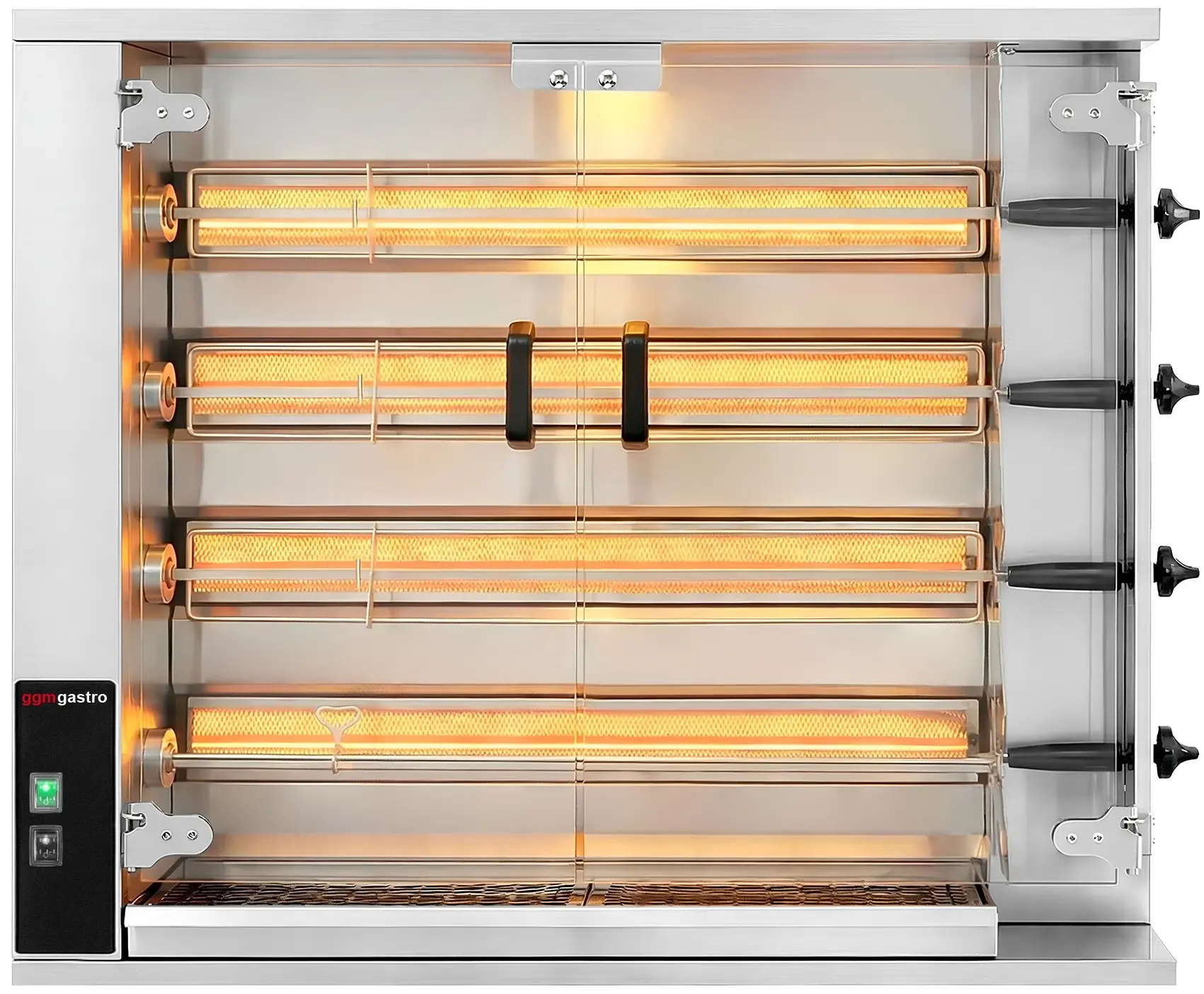 Газовый гриль для кур GGM Gastro GHGK420 (Inox) - 2
