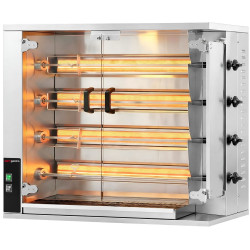 Газовый гриль для кур GGM Gastro GHGK420 (Inox) Thumb