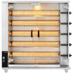 Grill pentru pui pe gaz GGM Gastro GHGK525 (Inox) Thumb