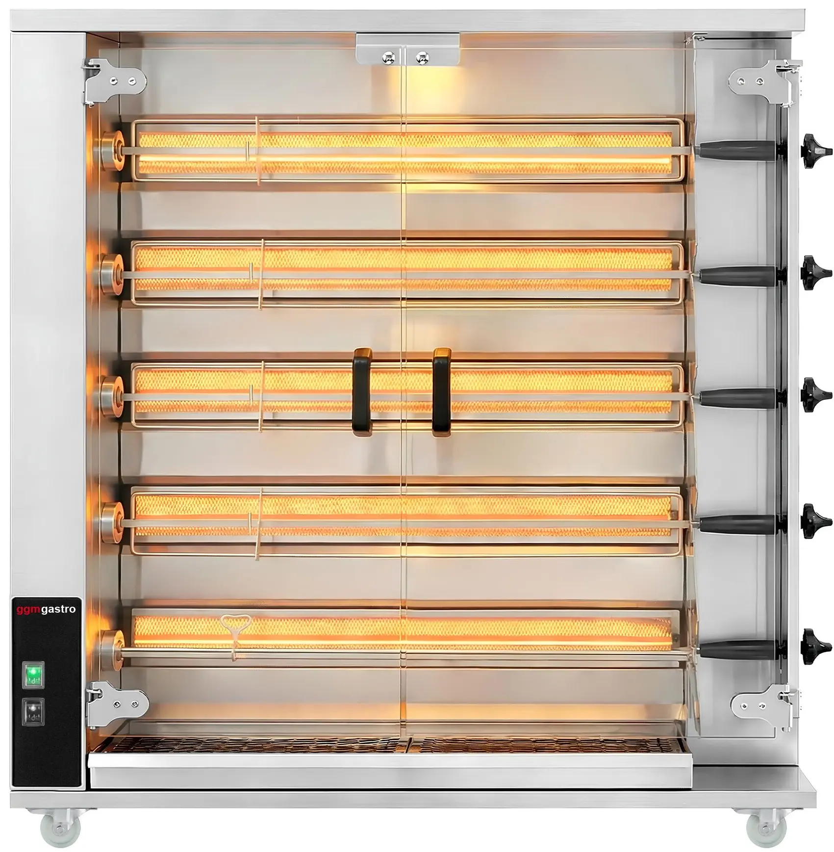 Grill pentru pui pe gaz GGM Gastro GHGK525 (Inox) - 2