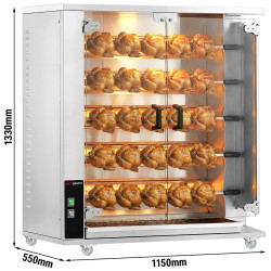 Grill pentru pui pe gaz GGM Gastro GHGK525 (Inox) Thumb