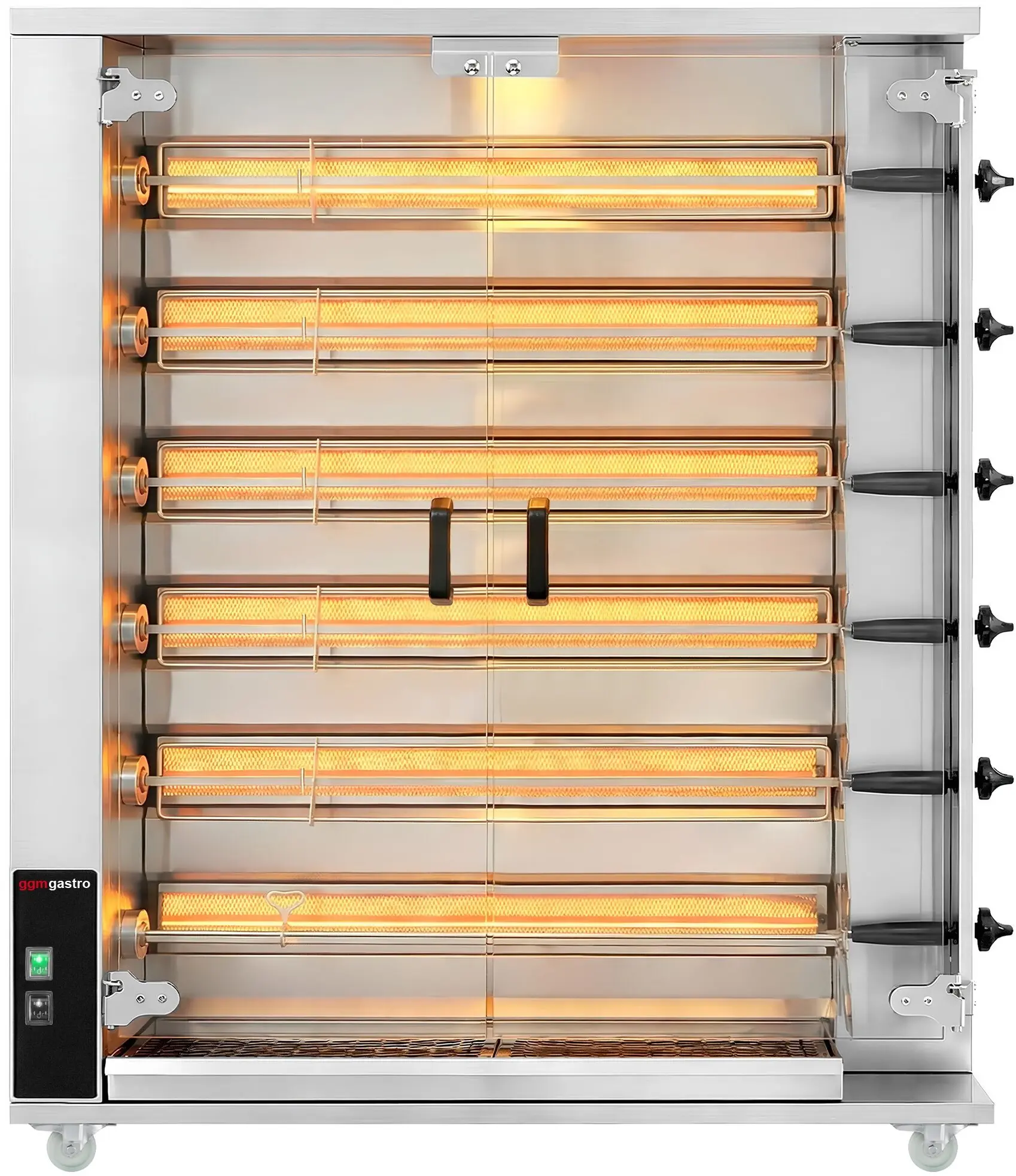 Газовый гриль для кур GGM Gastro GHGK630 (Inox) - 2