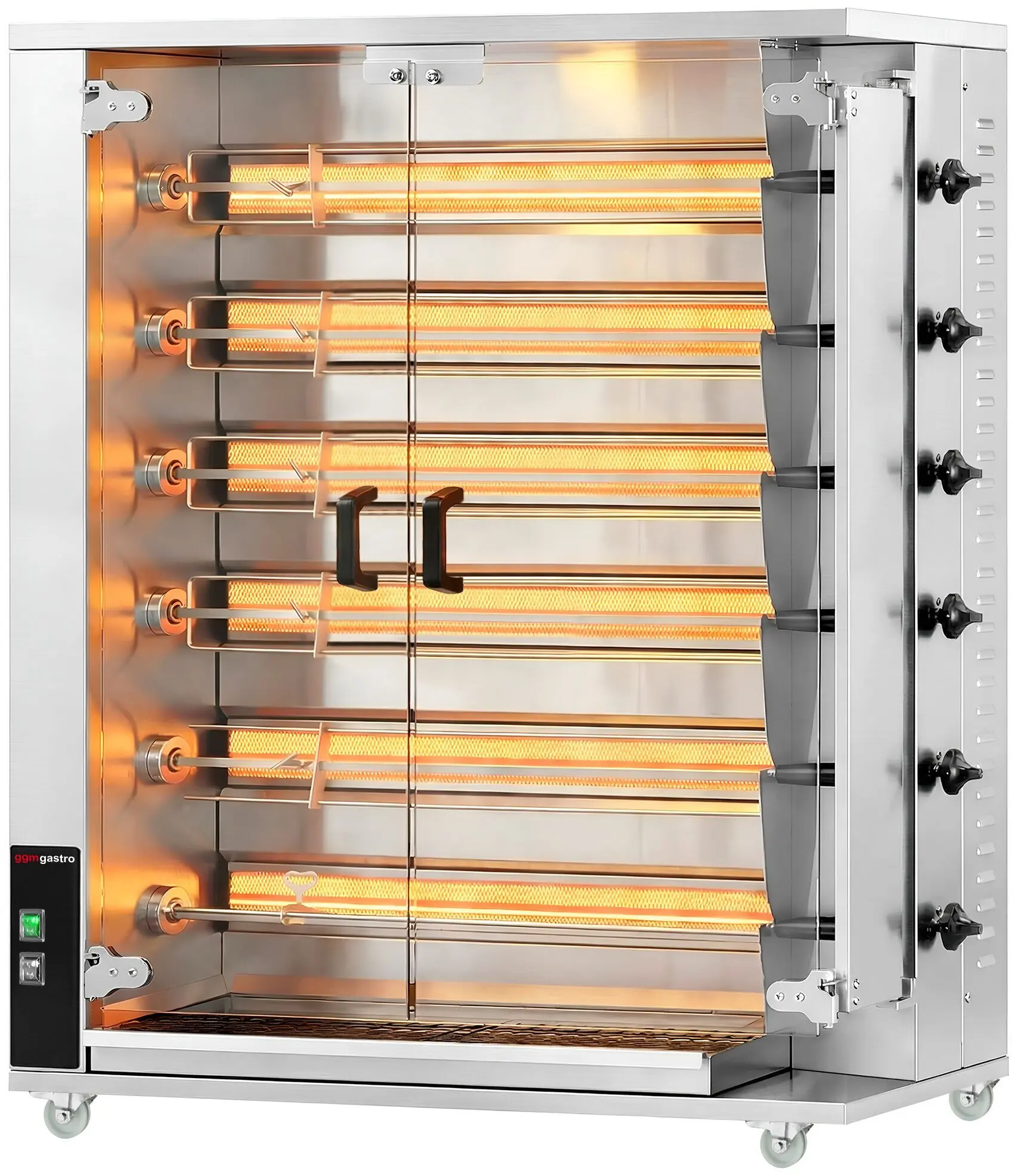 Газовый гриль для кур GGM Gastro GHGK630 (Inox) - 3