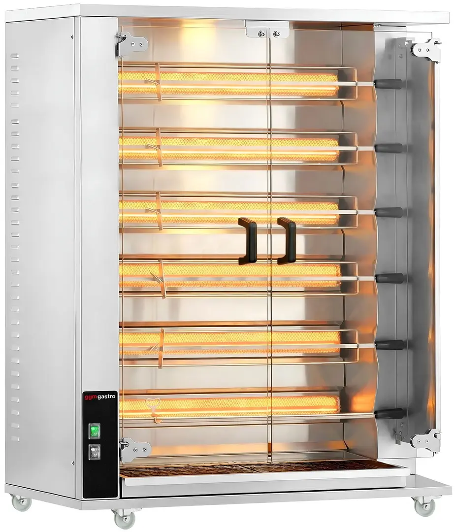 Газовый гриль для кур GGM Gastro GHGK630 (Inox)