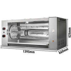 Grill pentru pui pe gaz GGM Gastro GHGM424 (Inox) Thumb