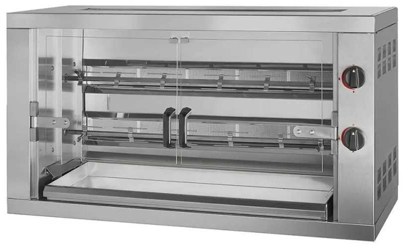 Газовый гриль для кур GGM Gastro GHKM212-B (Inox)