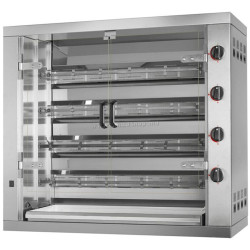 Газовый гриль для кур GGM Gastro GHKM424-B (Inox)