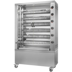 Газовый гриль для кур GGM Gastro GHKM636-B (Inox)