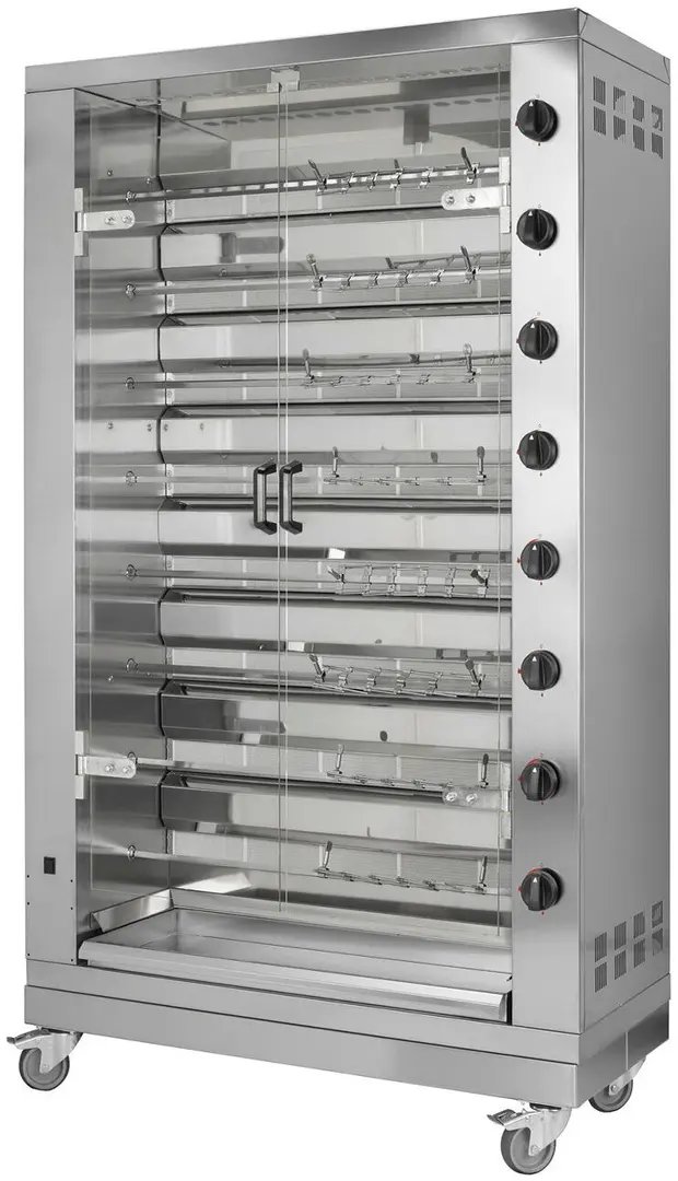 Газовый гриль для кур GGM Gastro GHKM848-B (Inox)