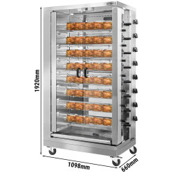 Газовый гриль для кур GGM Gastro GM1590F (Inox) Thumb