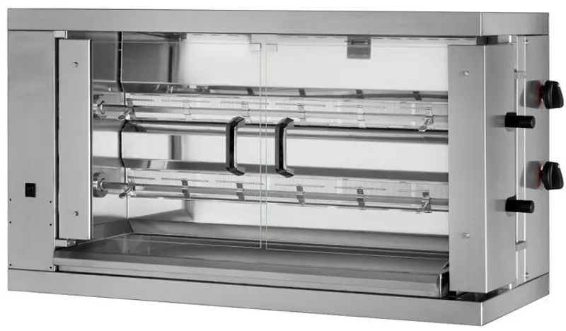 Газовый гриль для кур GGM Gastro GM212E-B (Inox)